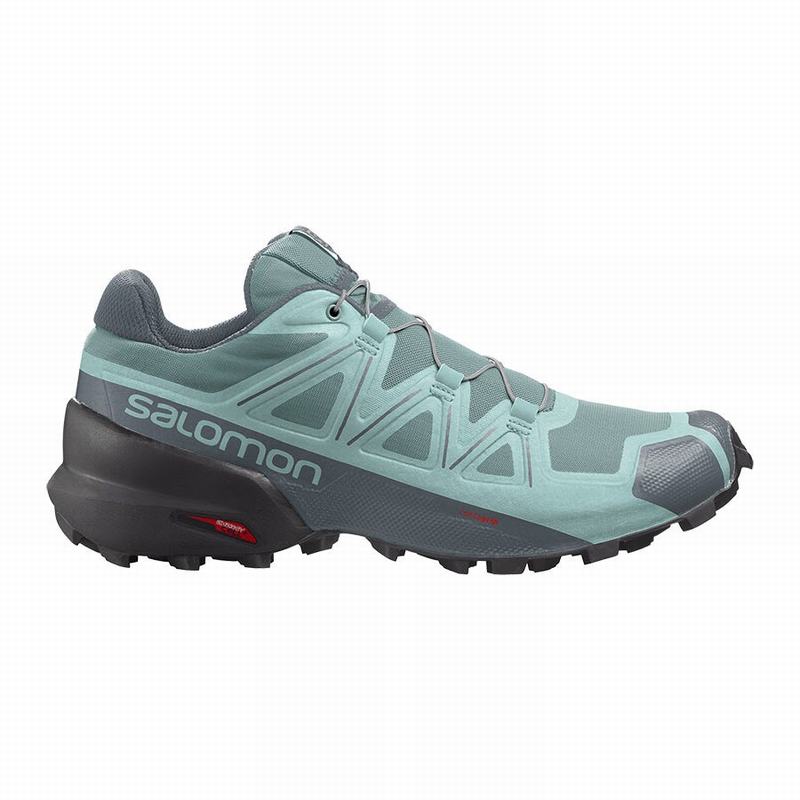 Zapatillas Trail Running Salomon Mujer Turquesa - Salomon Argentina SPEEDCROSS 5 ,846319-RTN